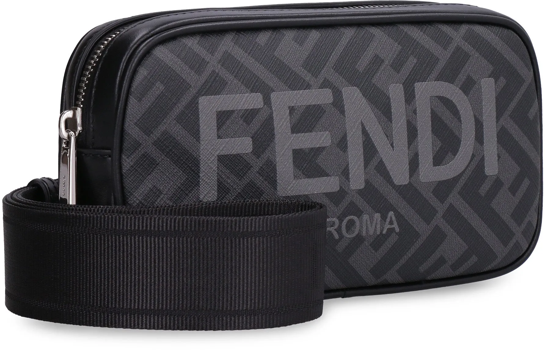 Coated canvas camera bag