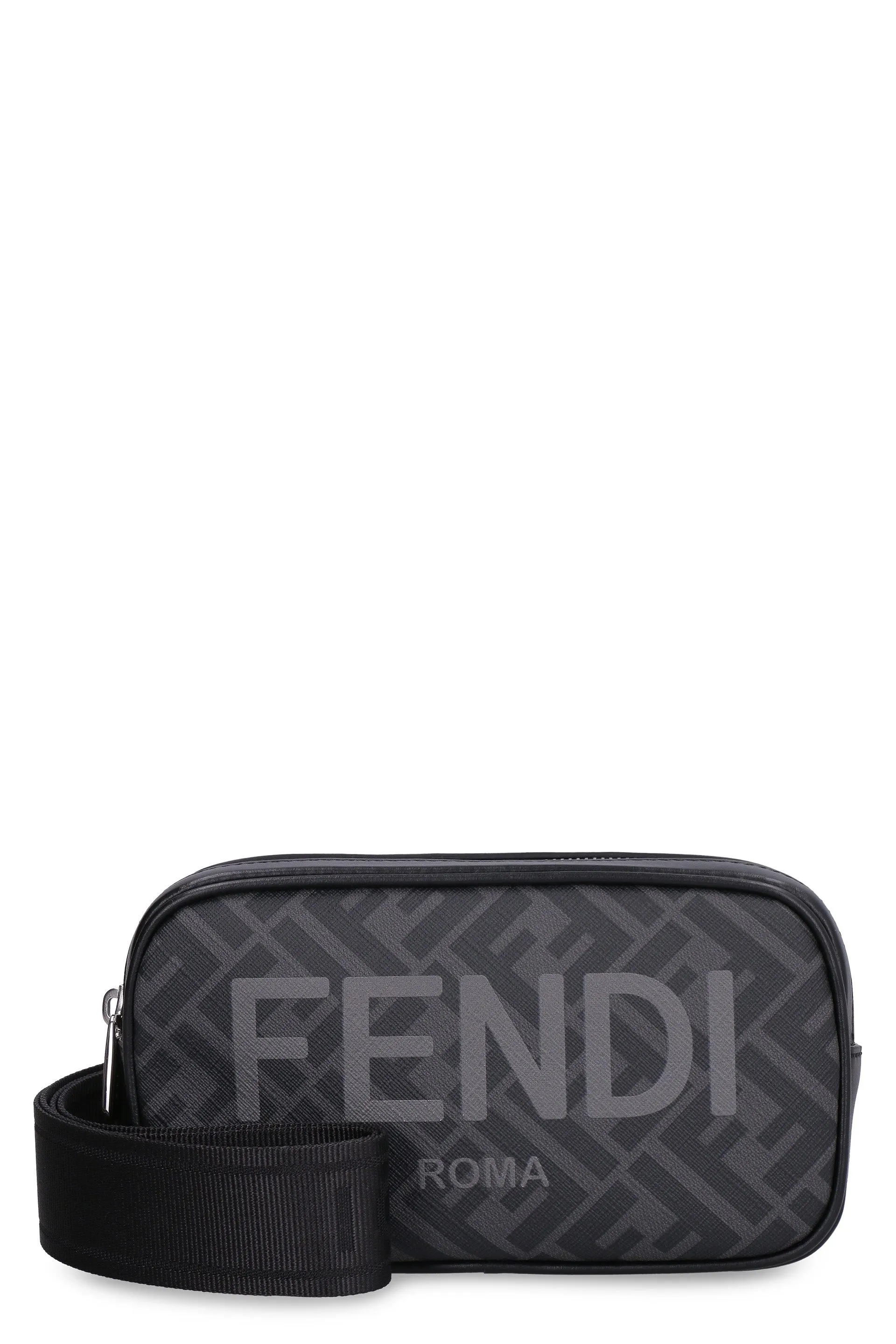 Coated canvas camera bag