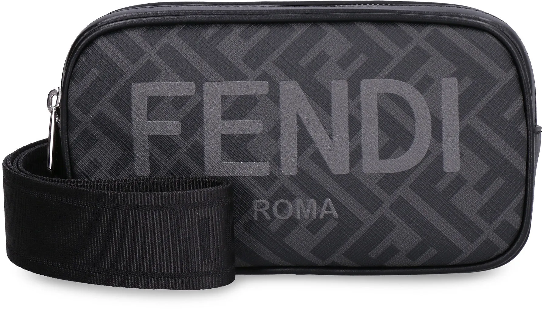 Coated canvas camera bag