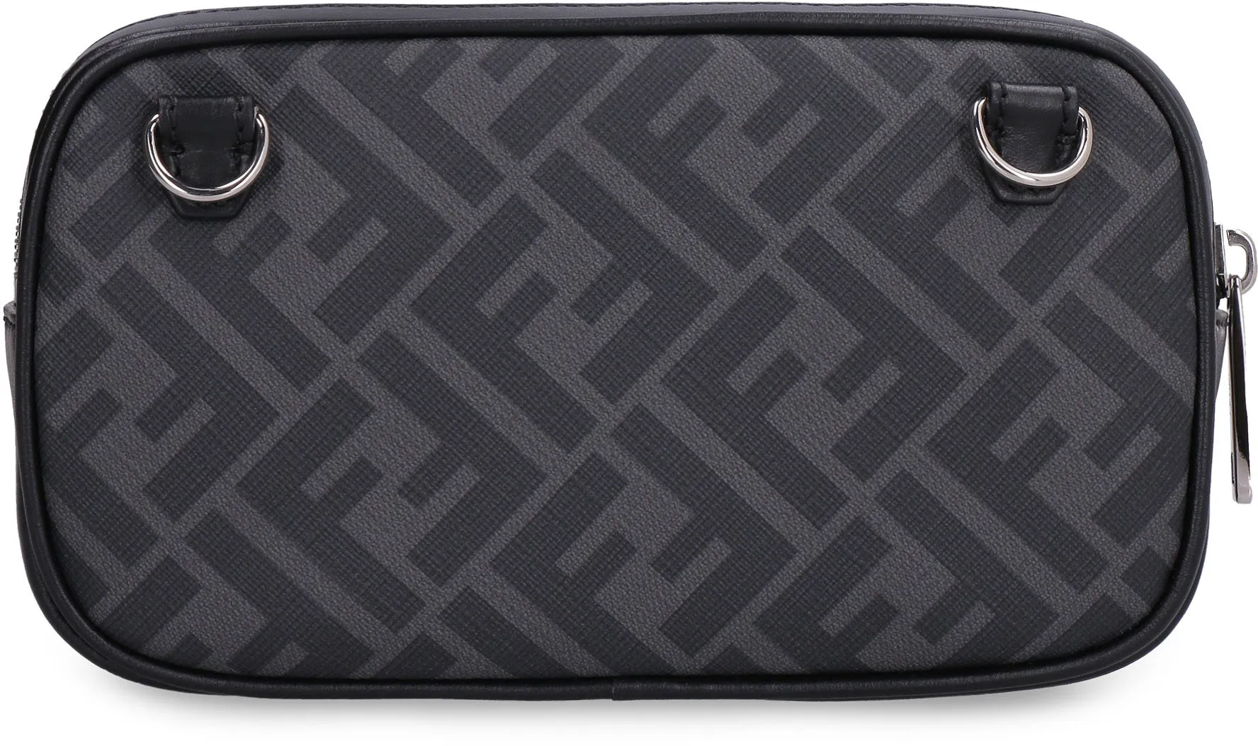 Coated canvas camera bag
