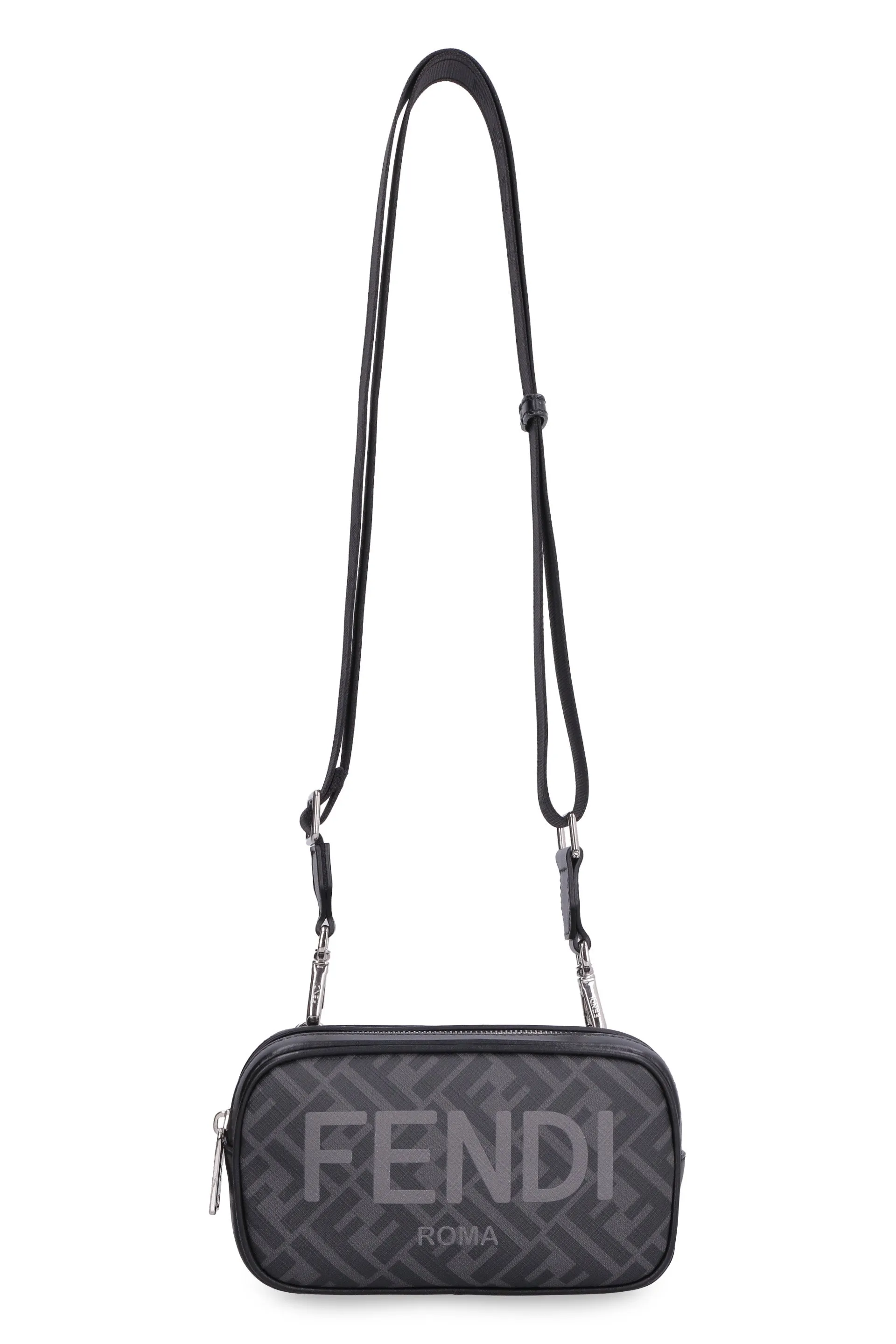 Coated canvas camera bag