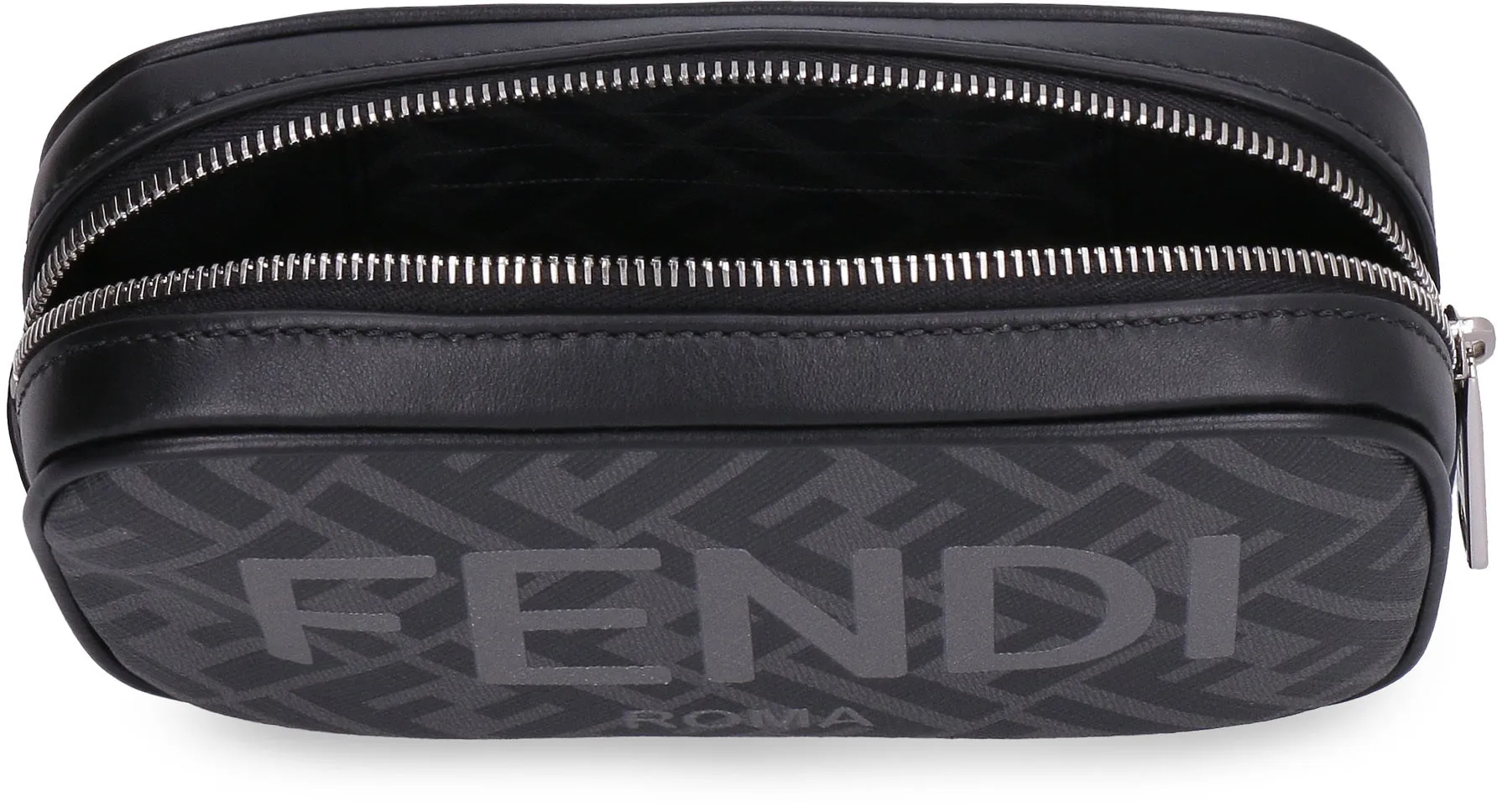 Coated canvas camera bag