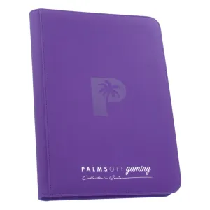 Collector's Series 9 Pocket Zip Trading Card Binder - PURPLE