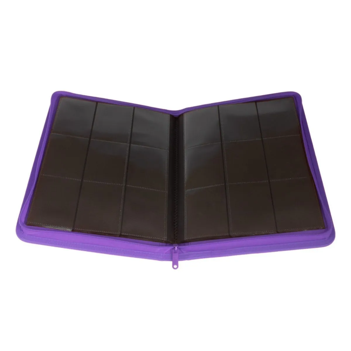 Collector's Series 9 Pocket Zip Trading Card Binder - PURPLE