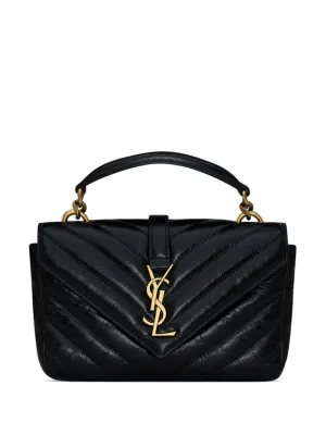 College leather mini bag