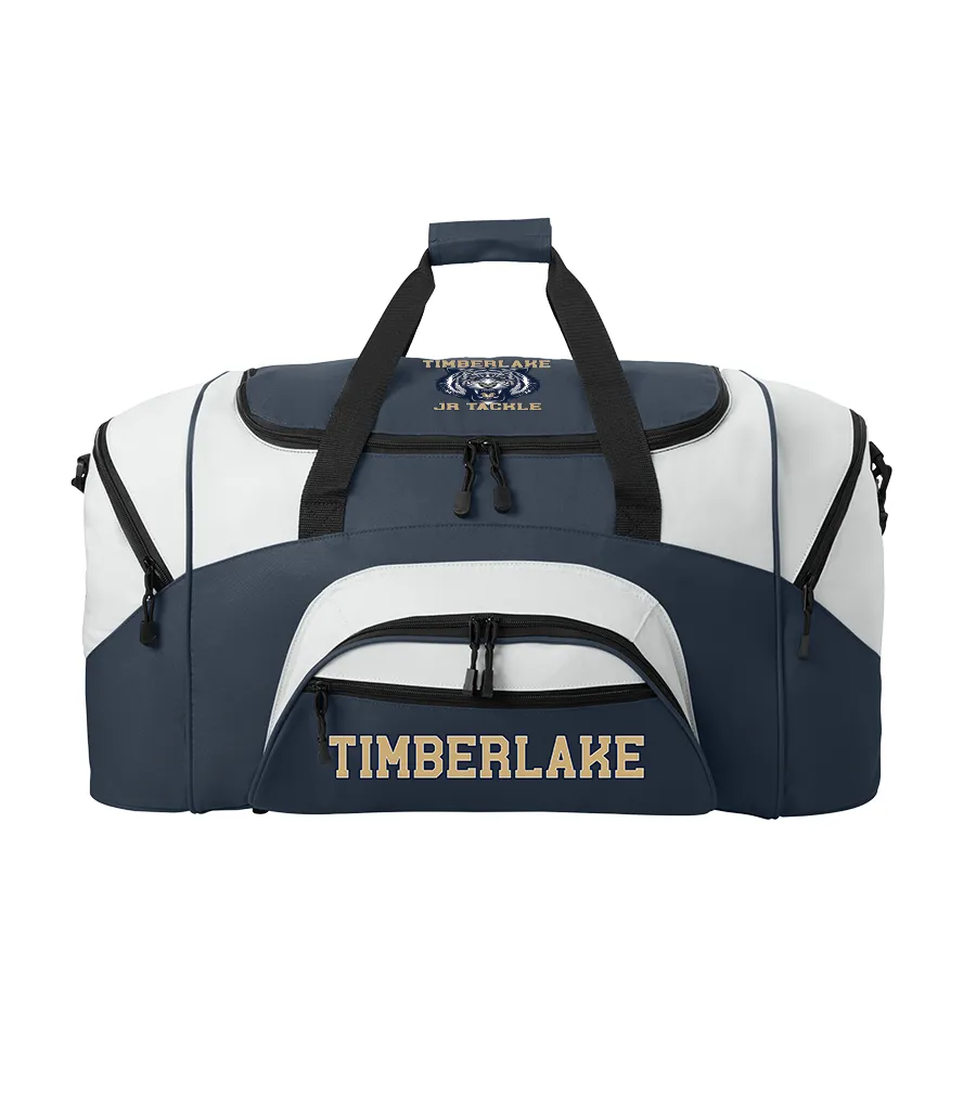 Colorblock Sport Duffel