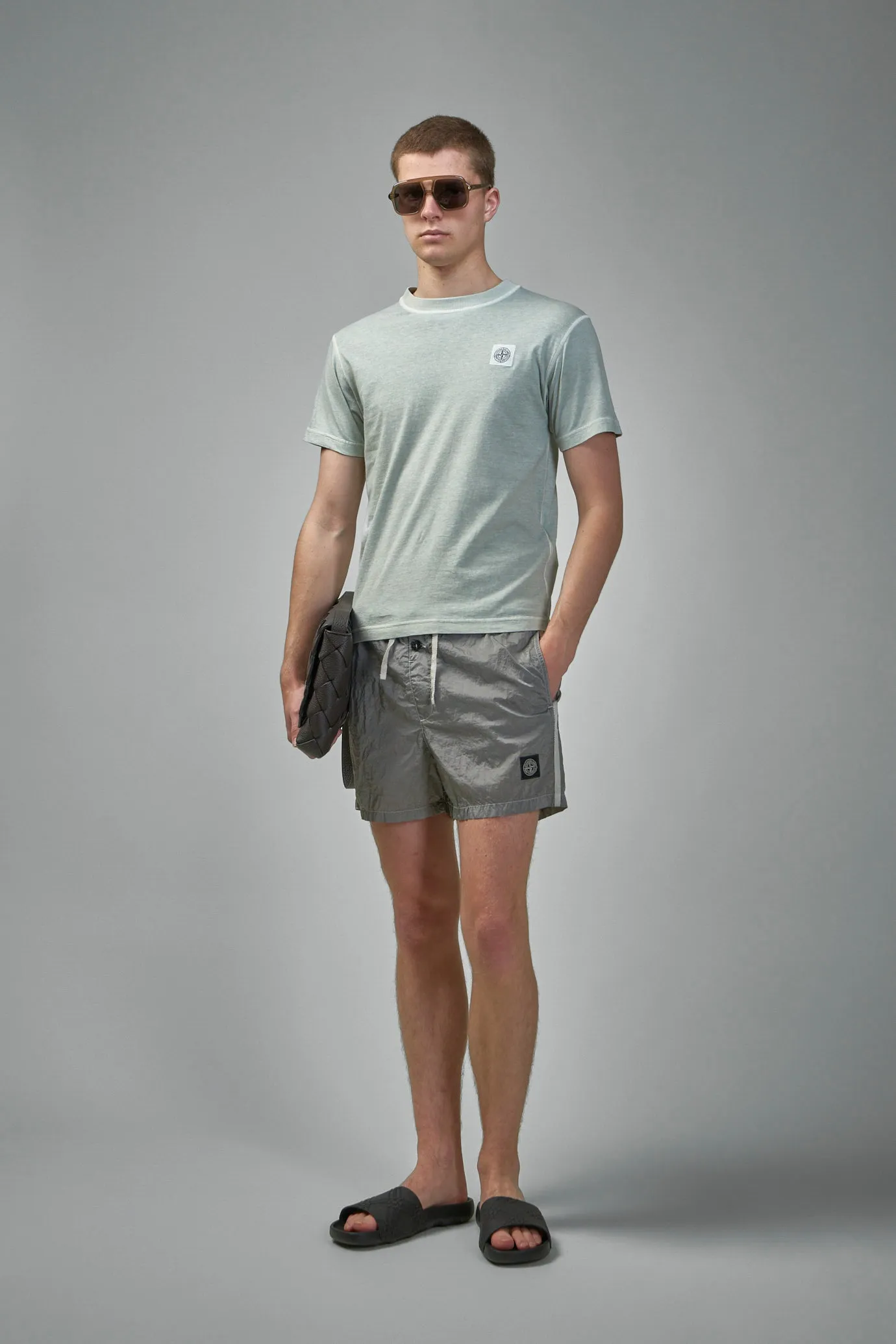 Crinkled Swim Shorts