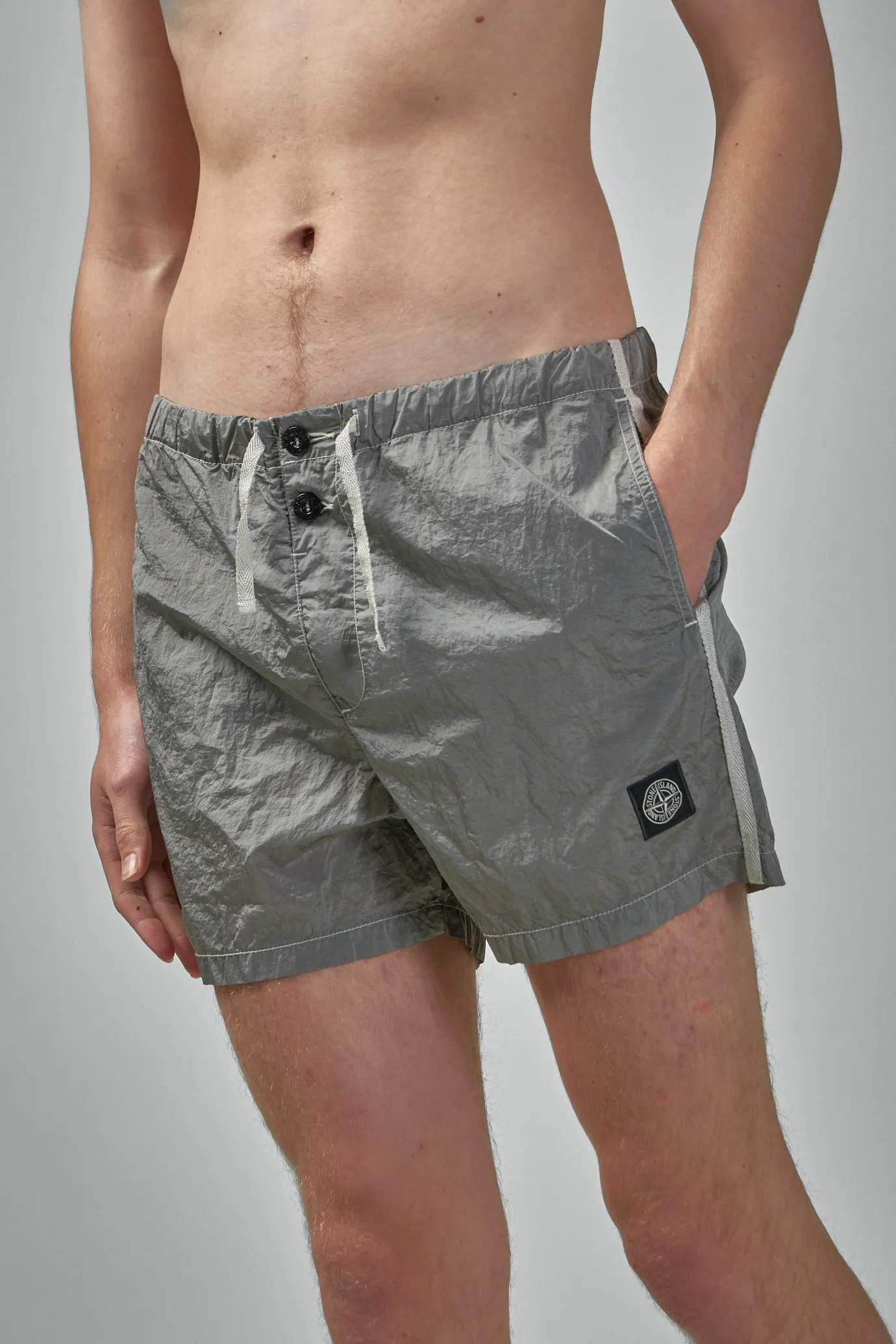 Crinkled Swim Shorts