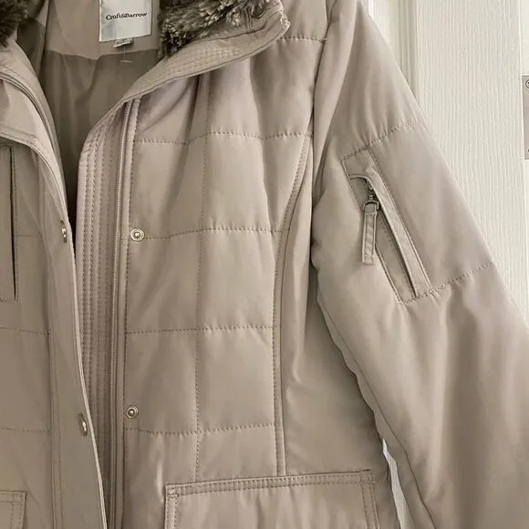 Croft and Barrow Parka, NWOT, Quilted w/ pockets
