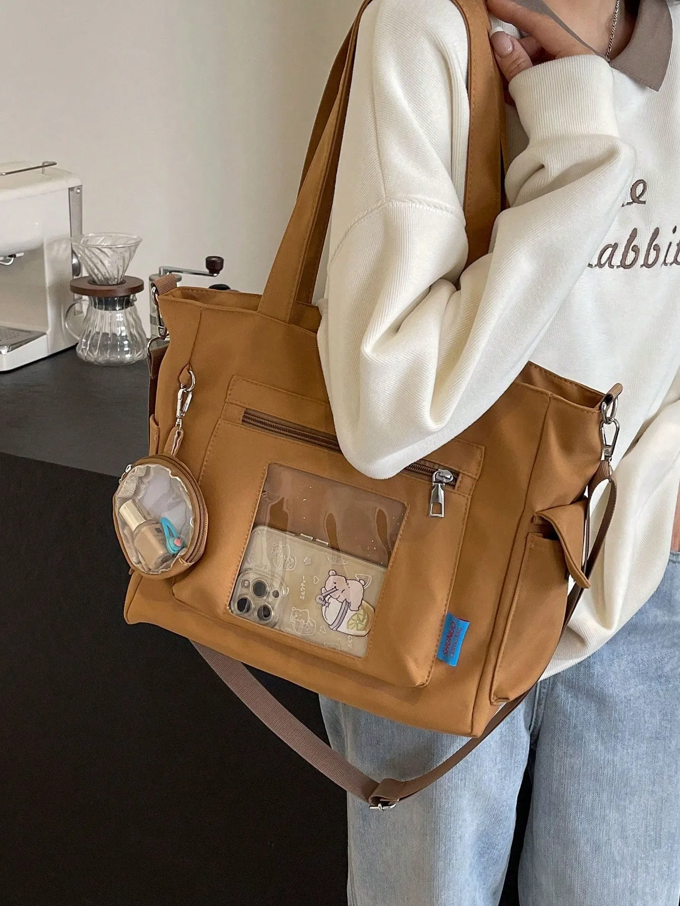 Crossbody Purse For Women Small Crossbody Bags Trendy Vegan Leather With Adjustable Shoulder Strap