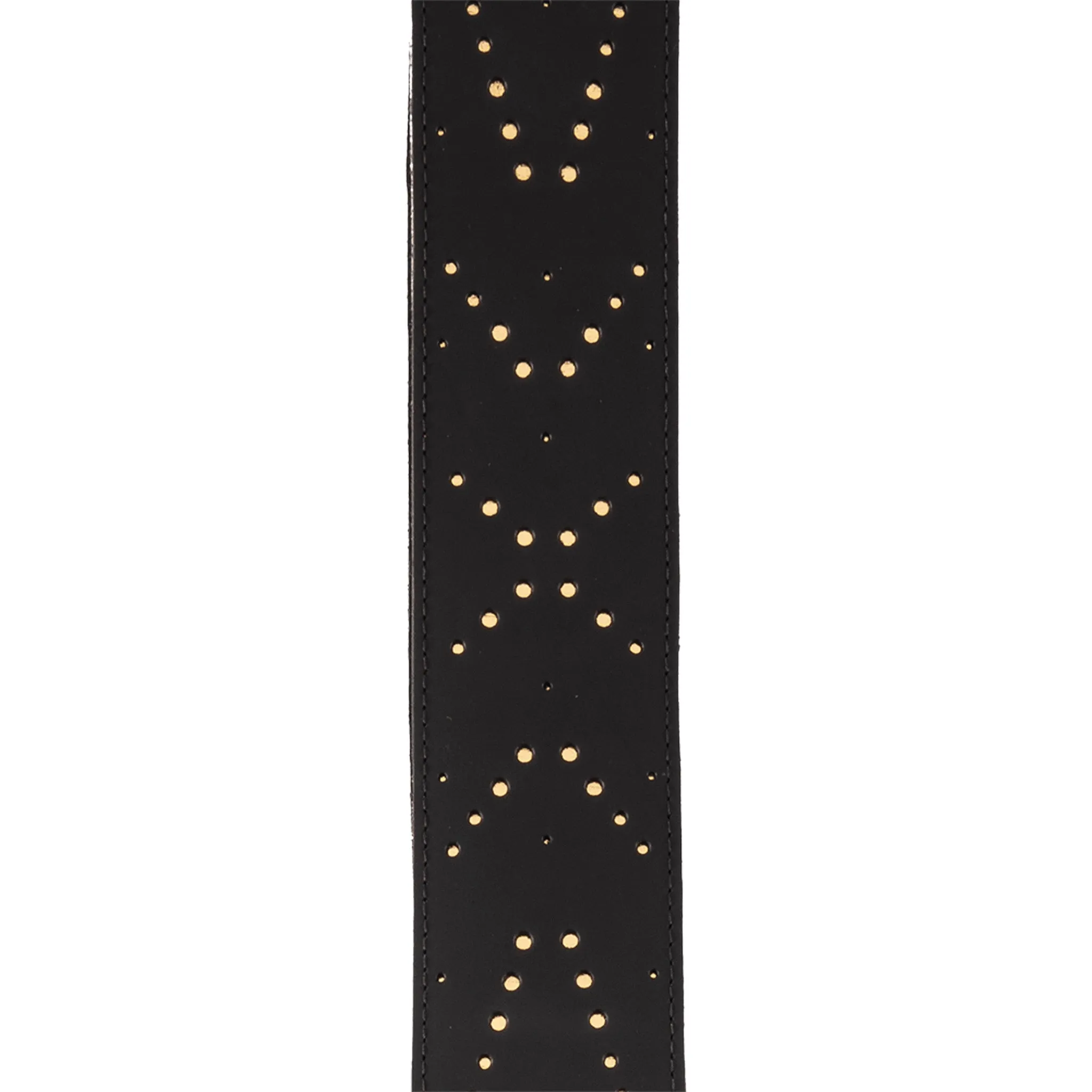 D'Addario 25LH00 2.5-Inch Vented Leather Guitar Strap, Star Dust