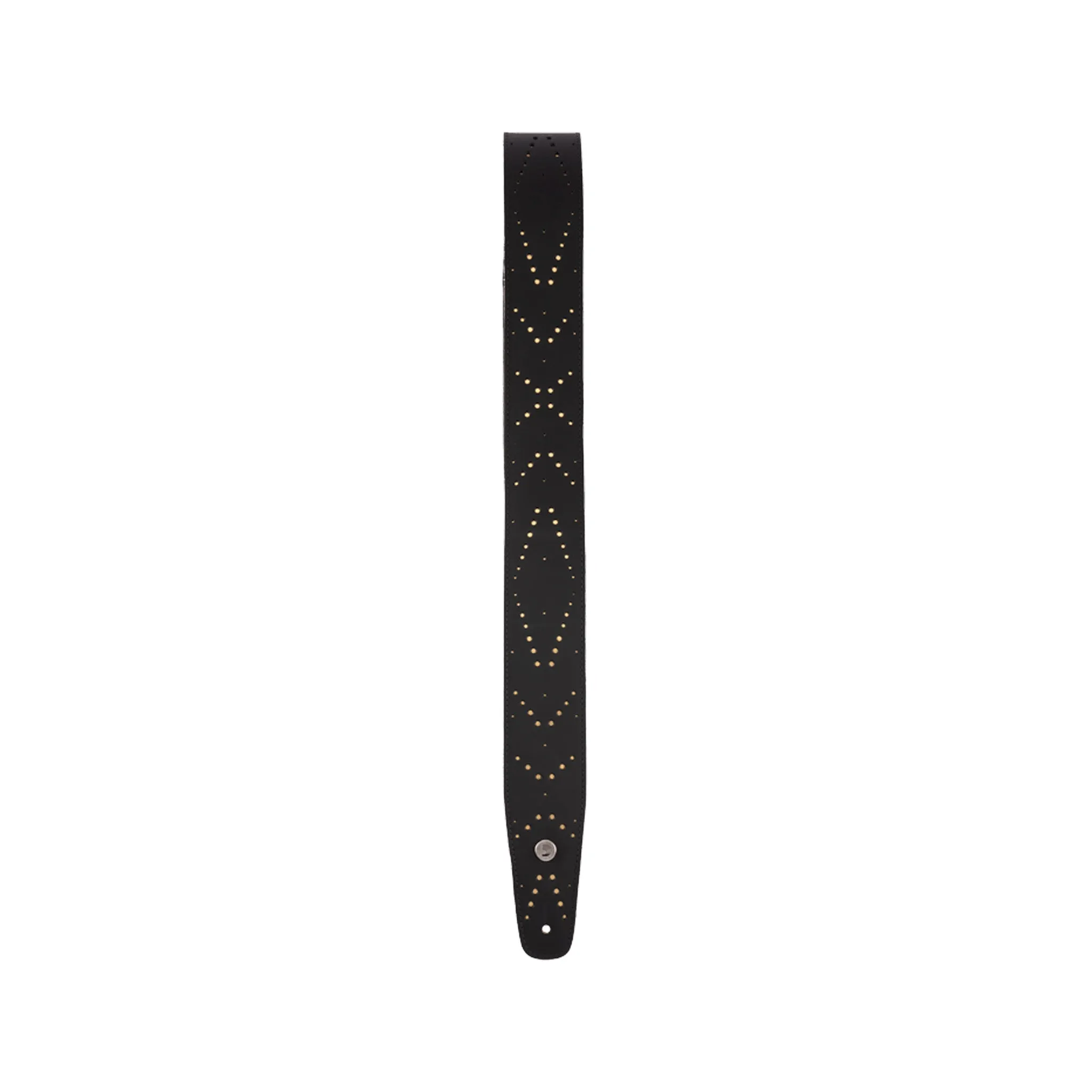 D'Addario 25LH00 2.5-Inch Vented Leather Guitar Strap, Star Dust