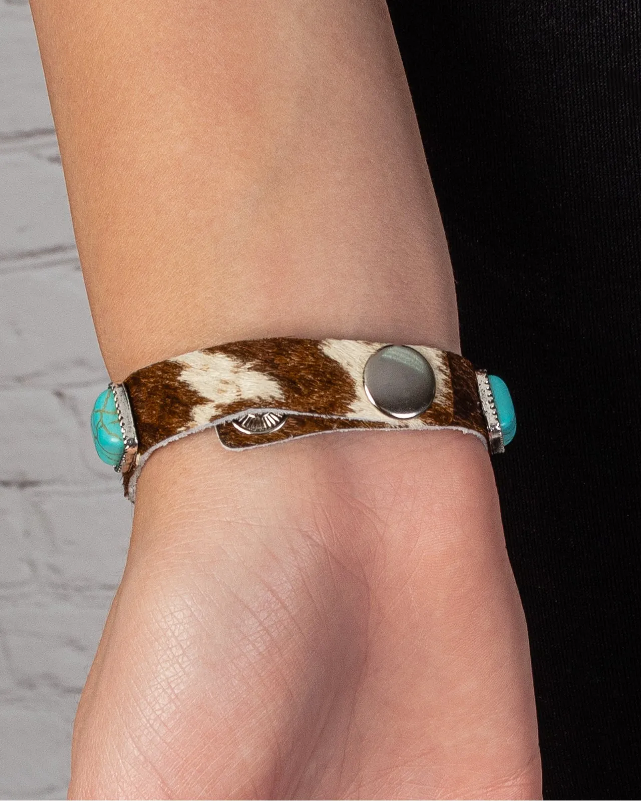 Dainty Animal Print Cuff Bracelet