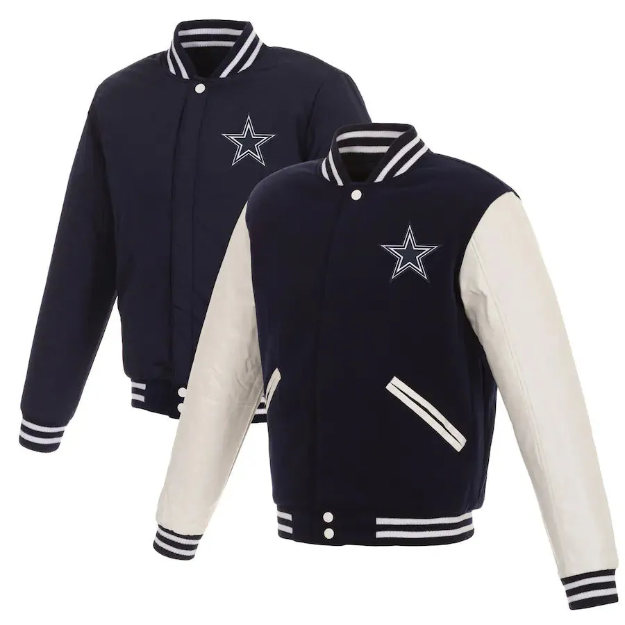 Dallas Cowboys Reversible Varsity Jacket