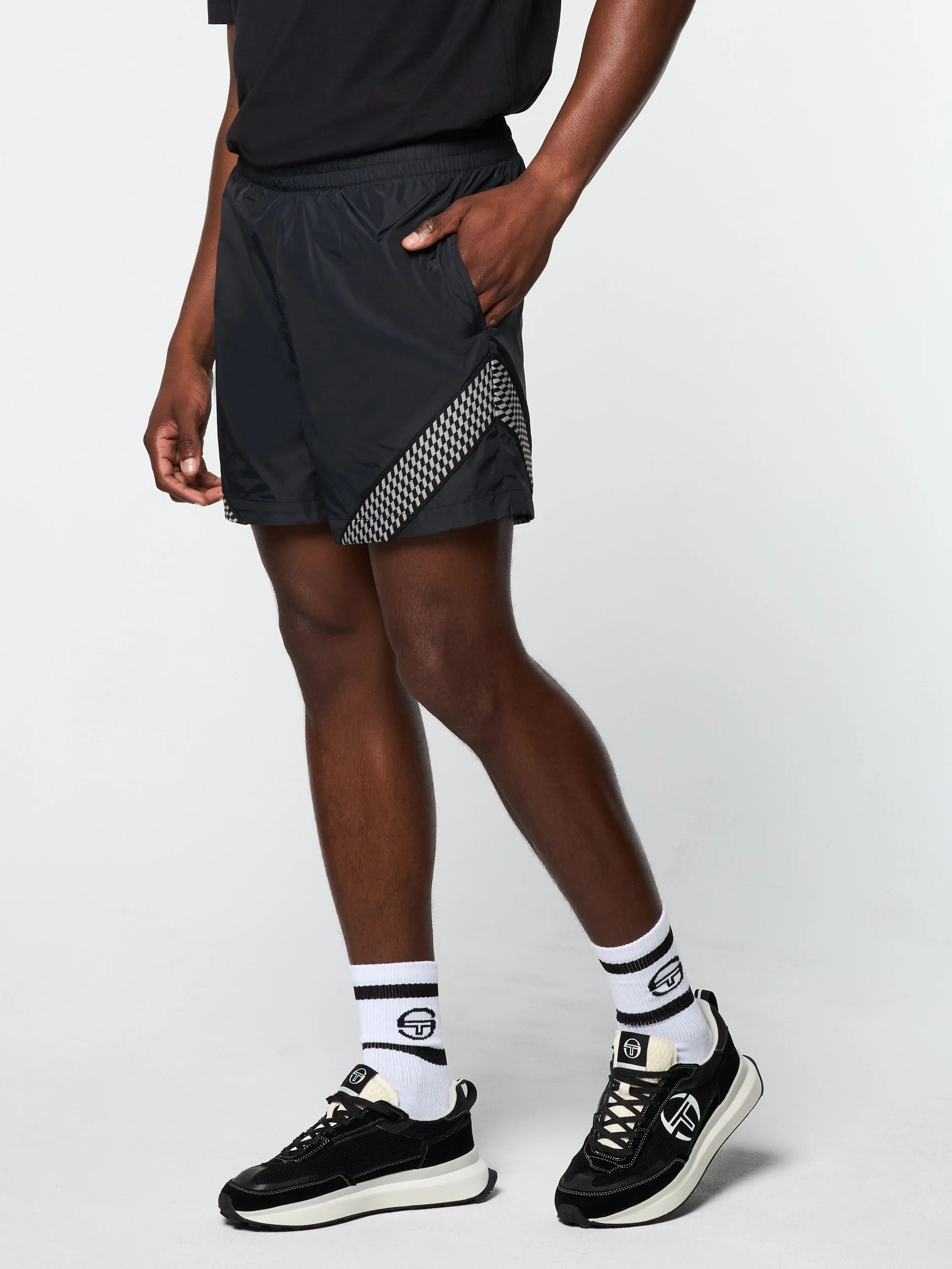 Dama Track Short- Black Beauty