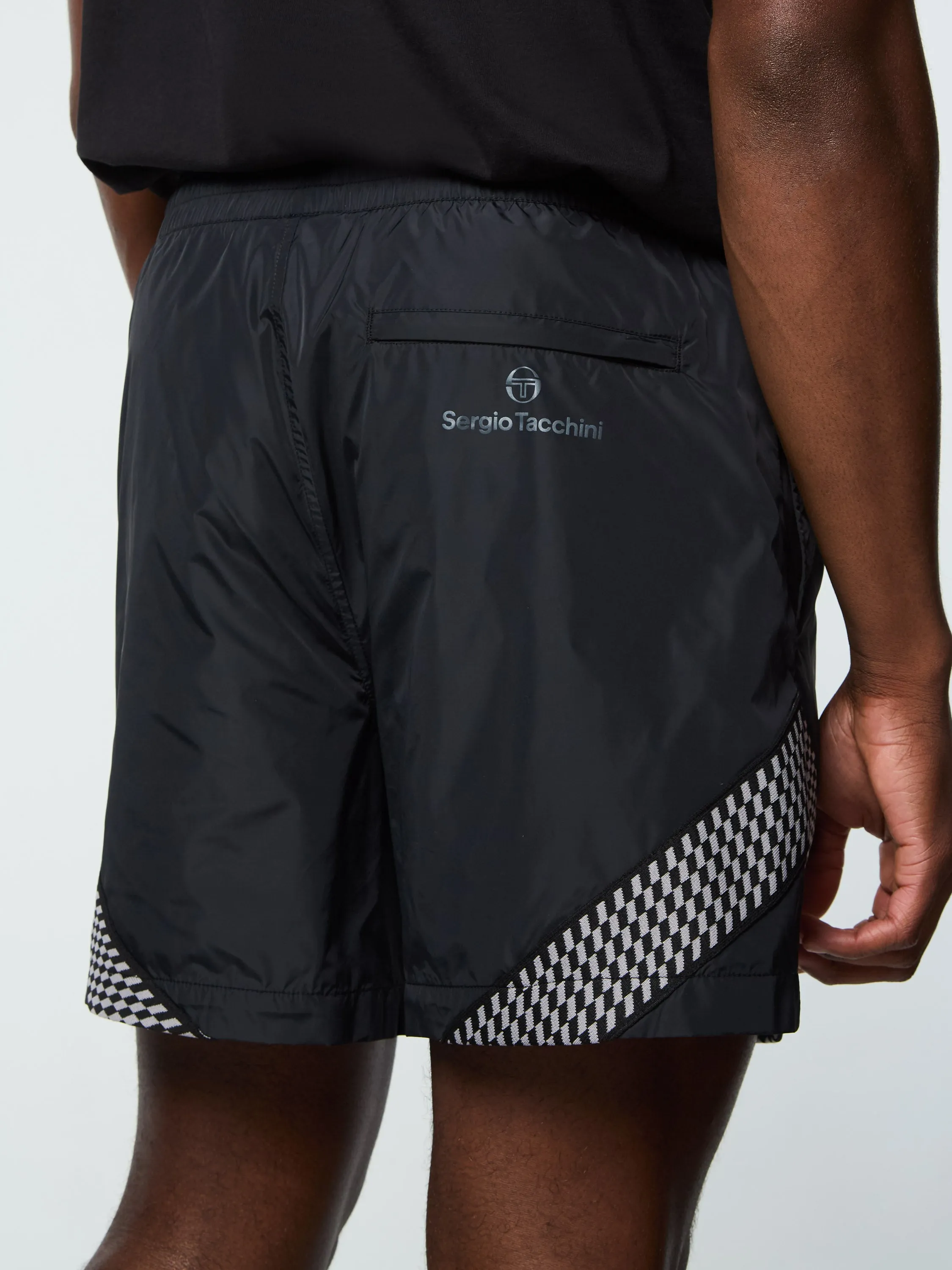 Dama Track Short- Black Beauty