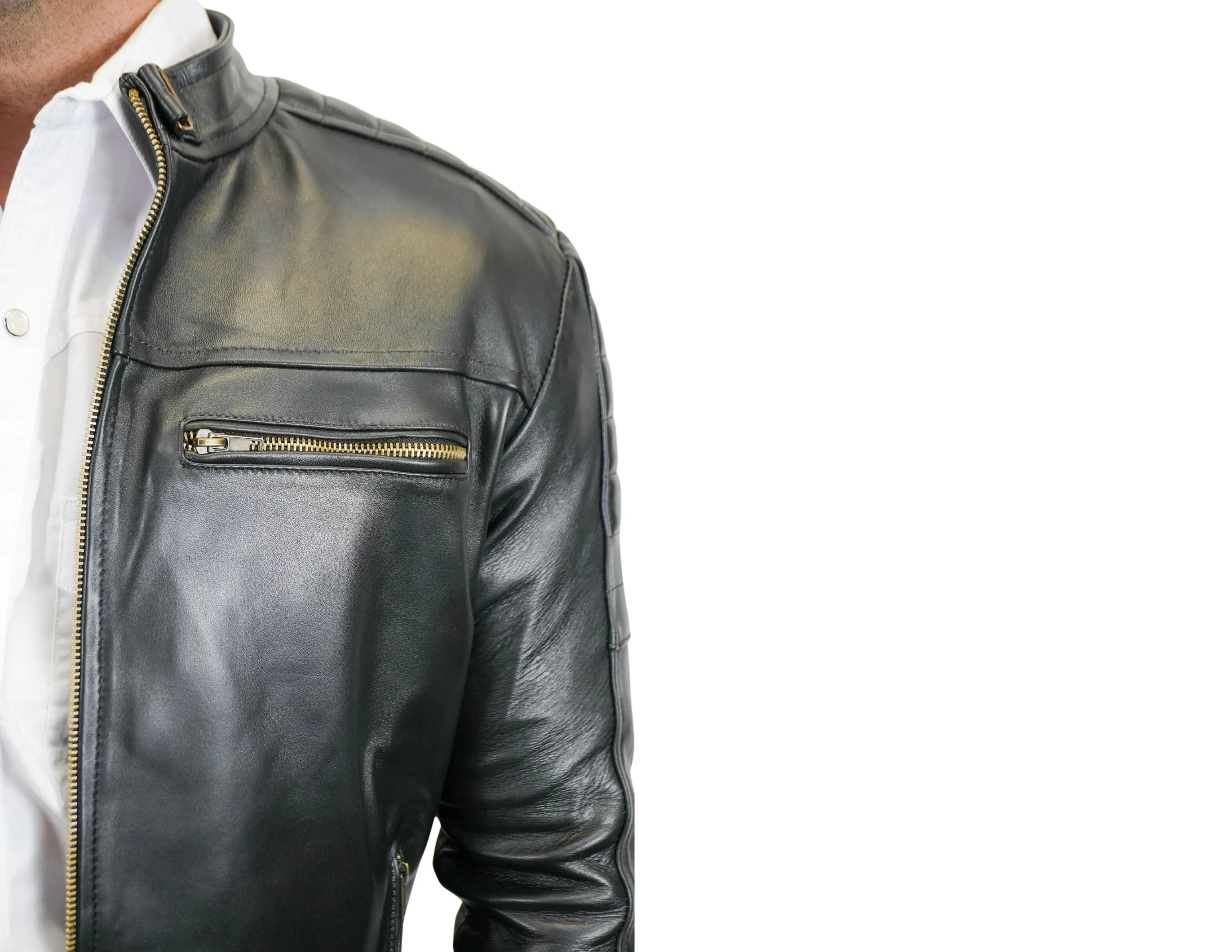 Dante Black Leather Jacket