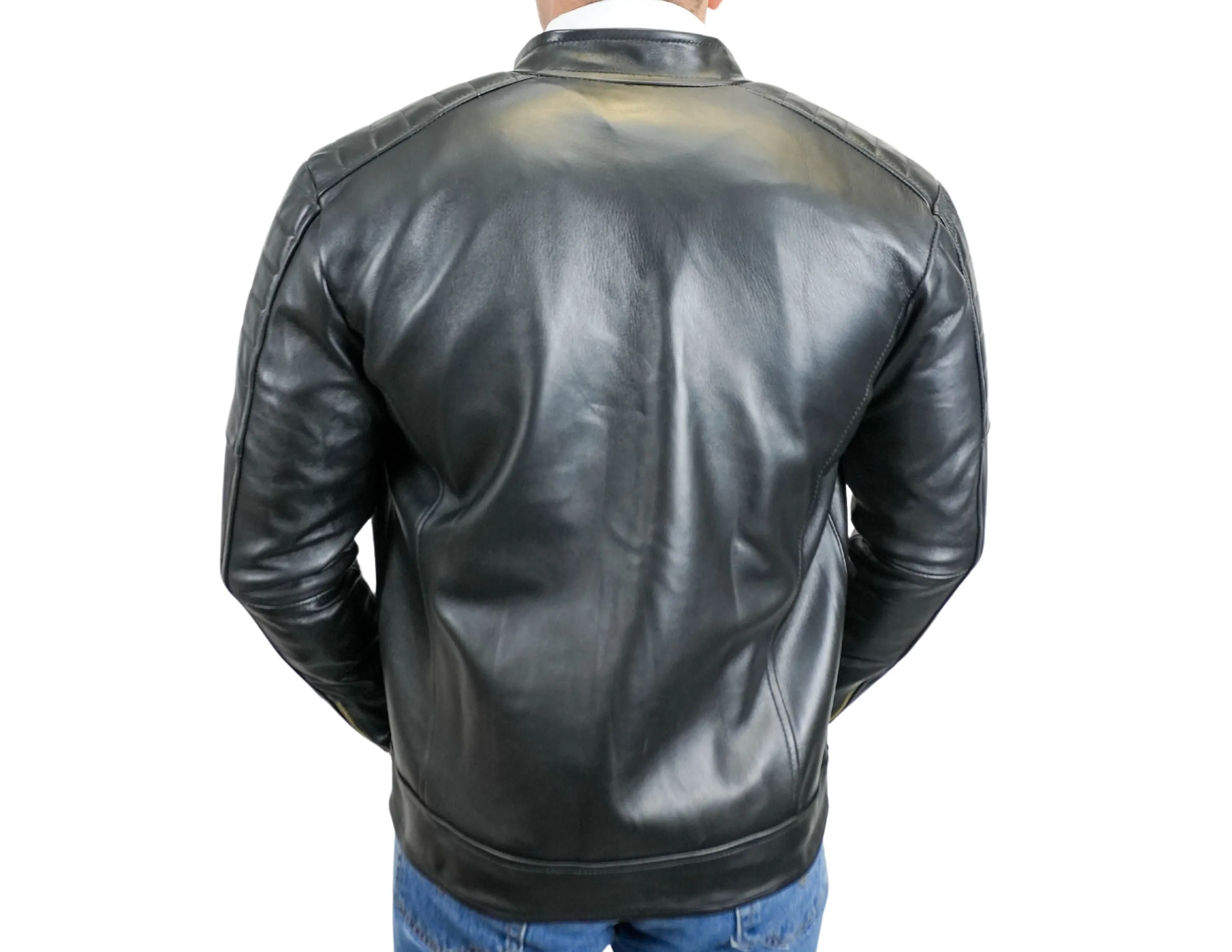 Dante Black Leather Jacket