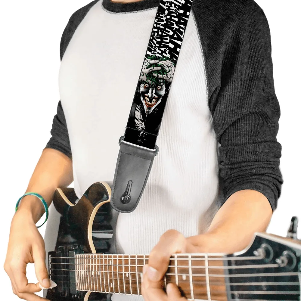 DC Comics Killing Joke Joker Guitar Strap by Buckle DownHa Ha ha ha