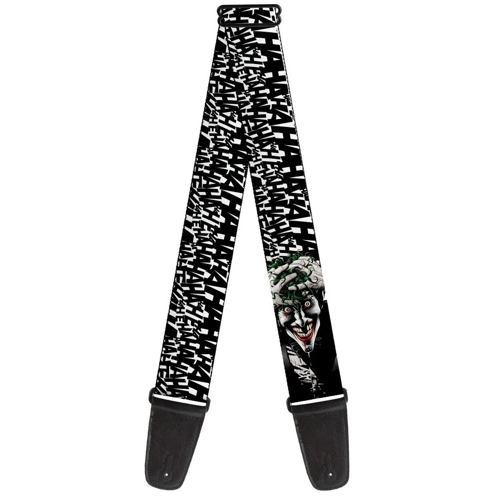 DC Comics Killing Joke Joker Guitar Strap by Buckle DownHa Ha ha ha