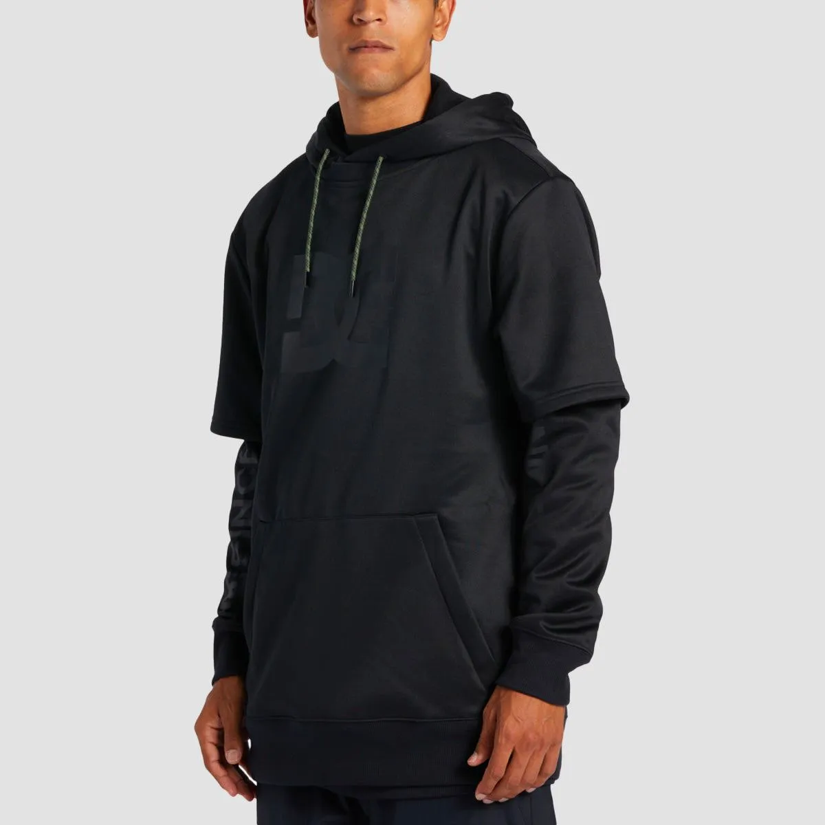 DC Dryden Snow Pullover Hoodie Black