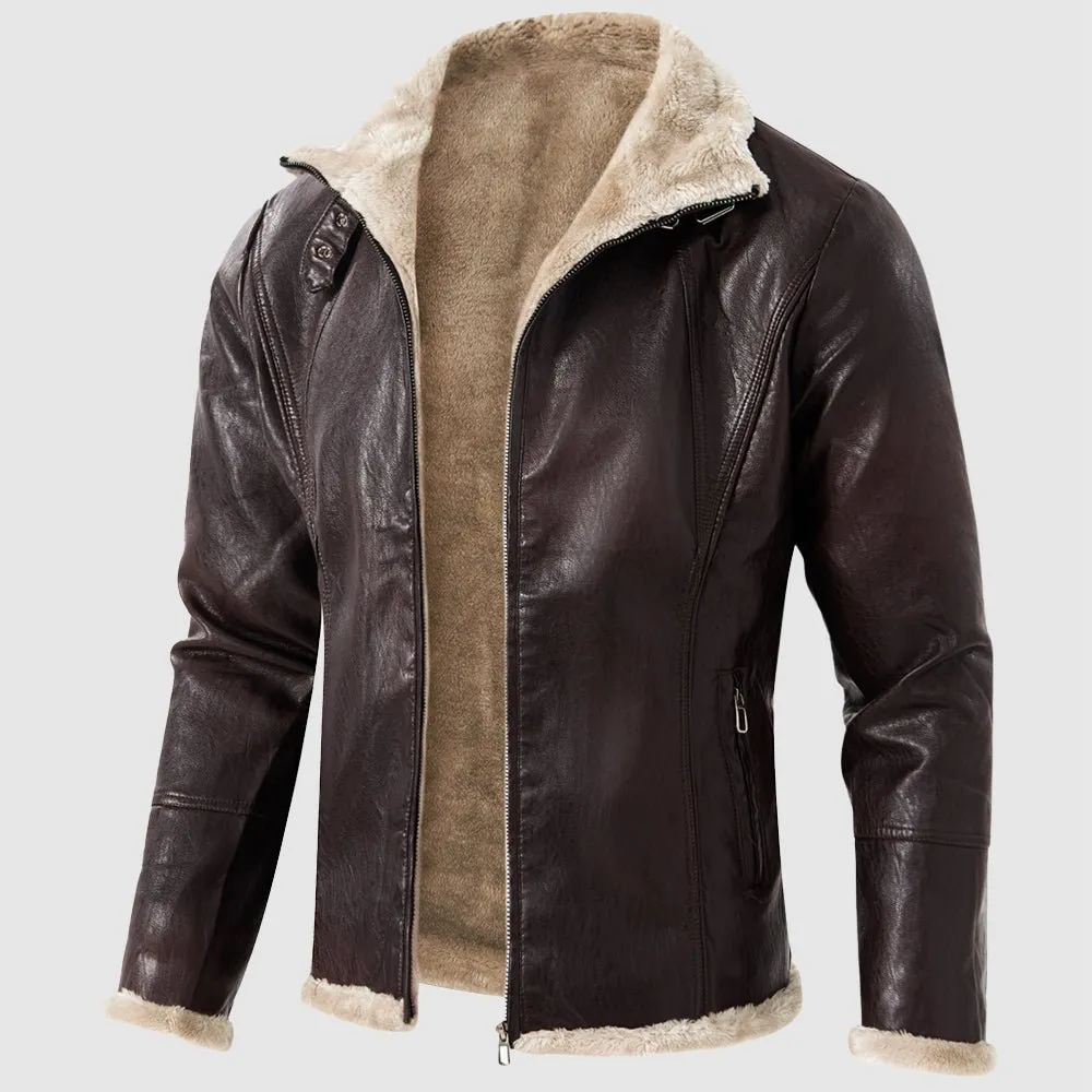 Dean Clark Winter Leather Jacket