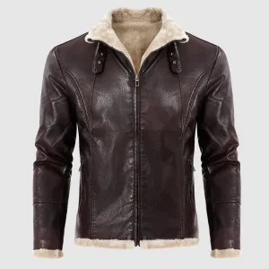 Dean Clark Winter Leather Jacket