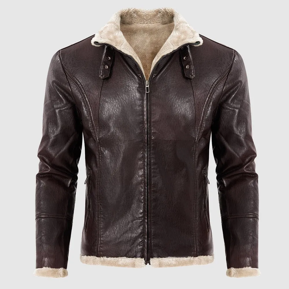 Dean Clark Winter Leather Jacket