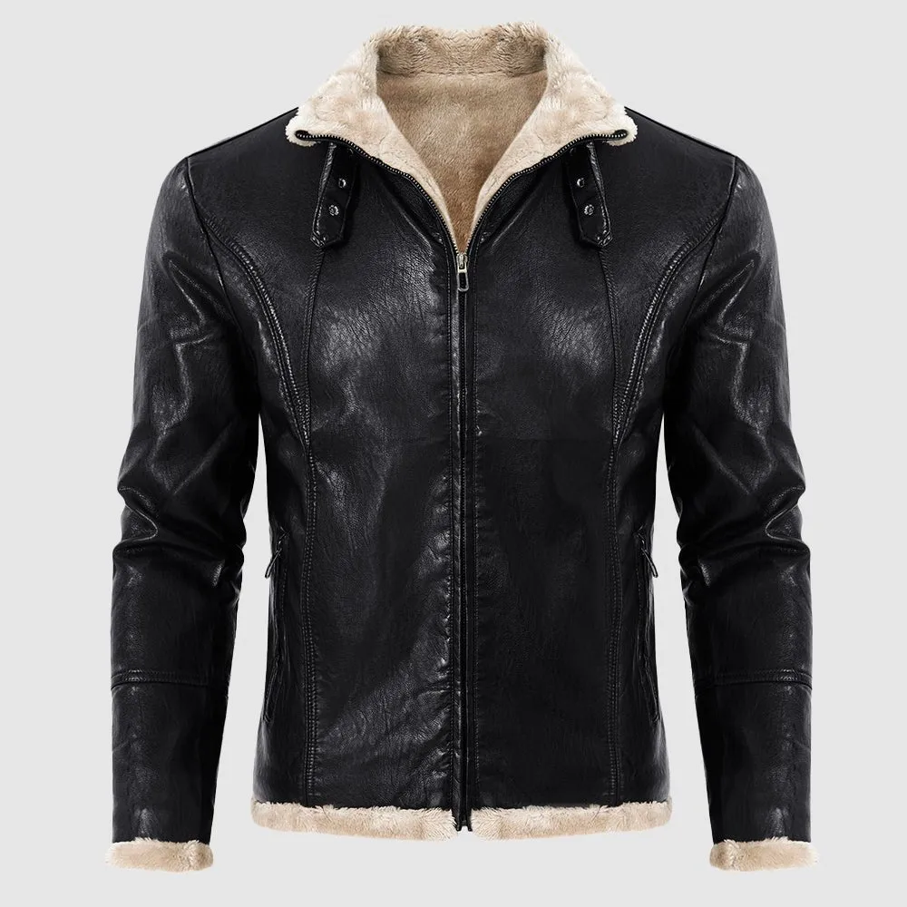 Dean Clark Winter Leather Jacket