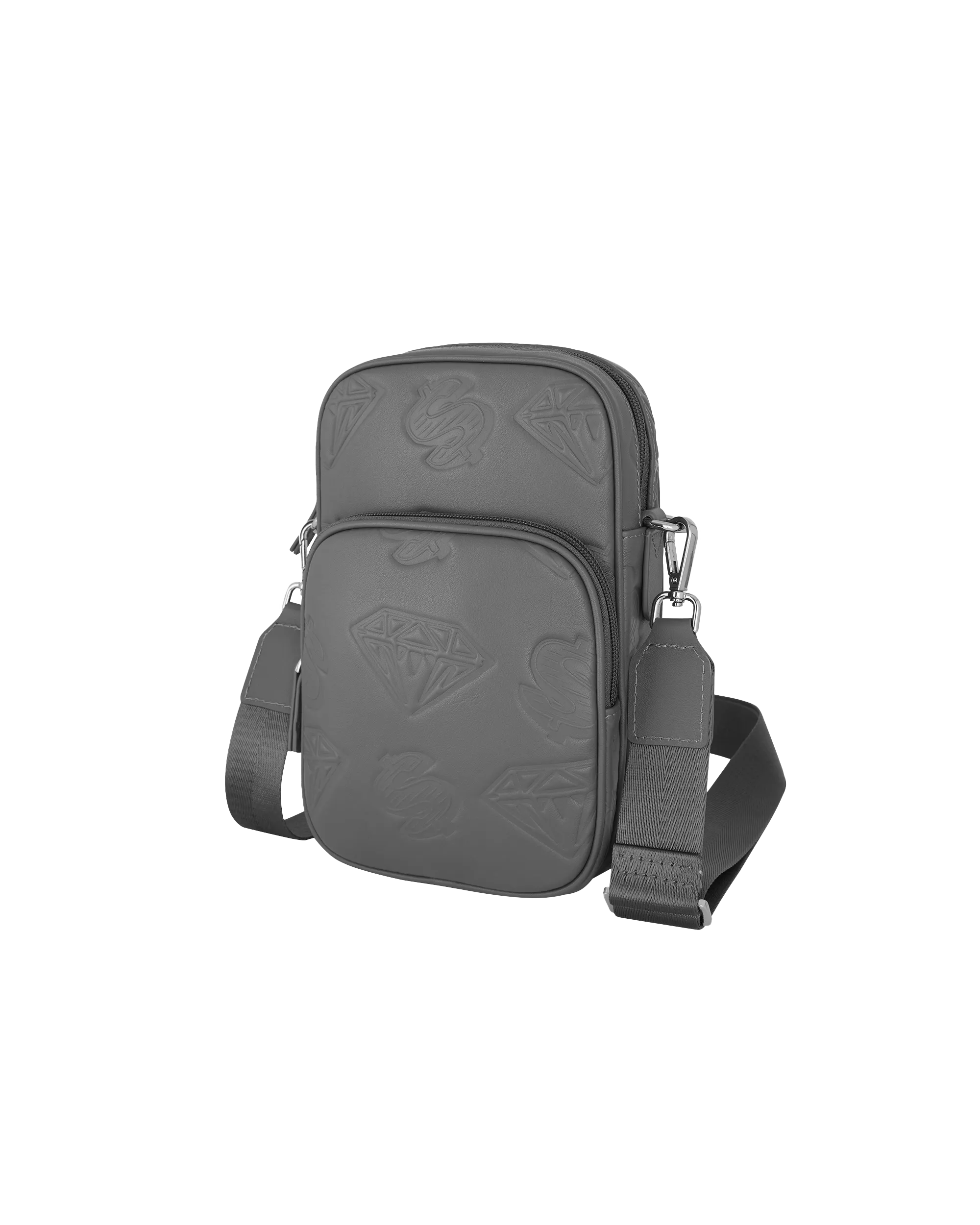 Diamonds & Dollars Leather Side Bag