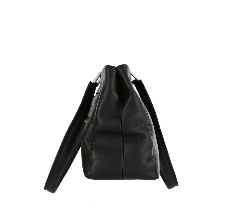 Diane Shoulder Handbag in Black