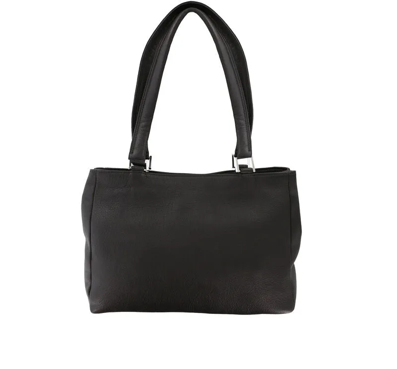 Diane Shoulder Handbag in Black