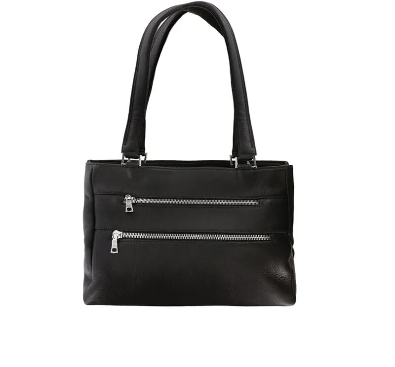 Diane Shoulder Handbag in Black