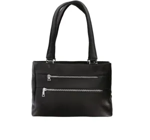 Diane Shoulder Handbag in Black