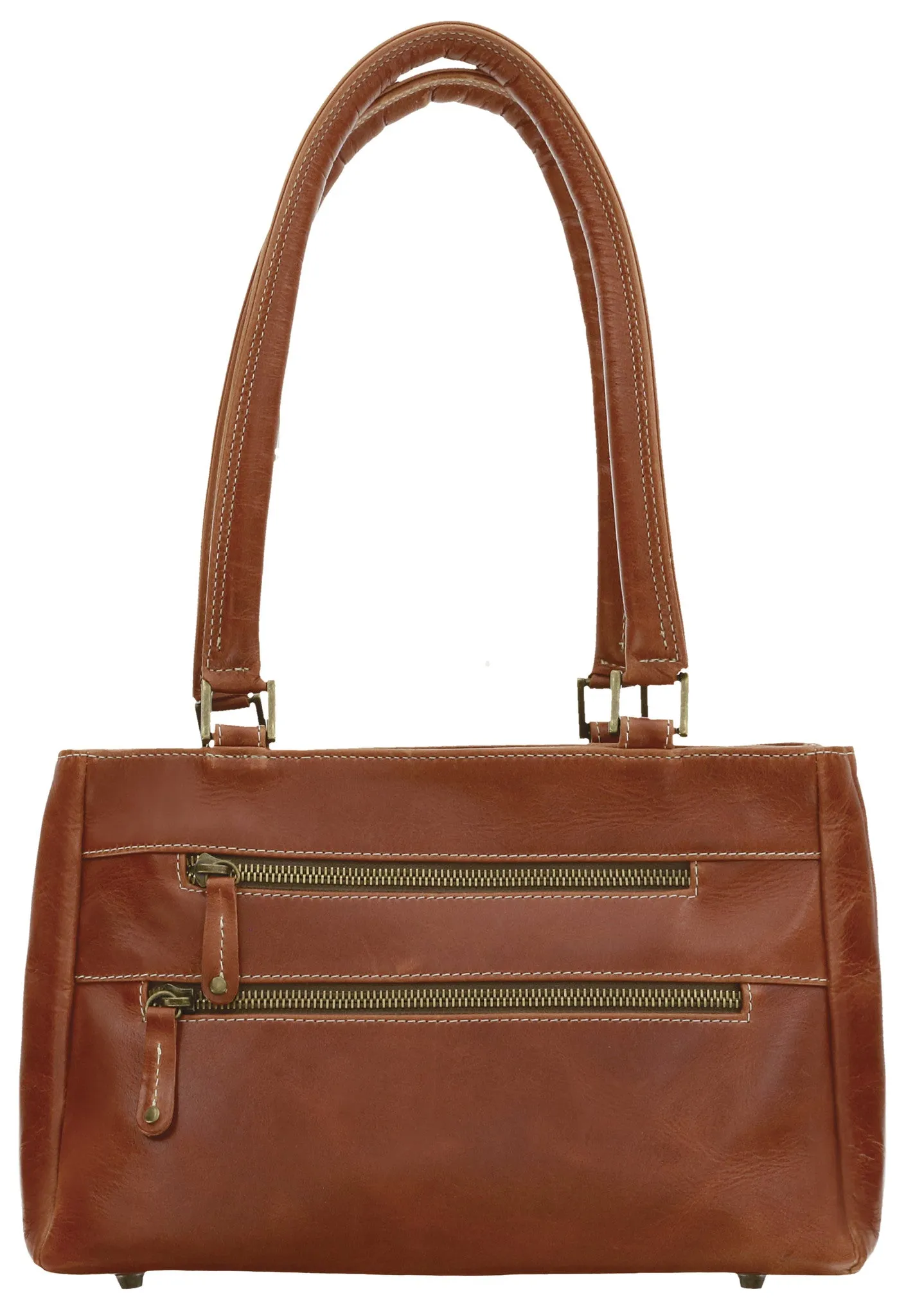 Diane Shoulder Handbag in Chestnut