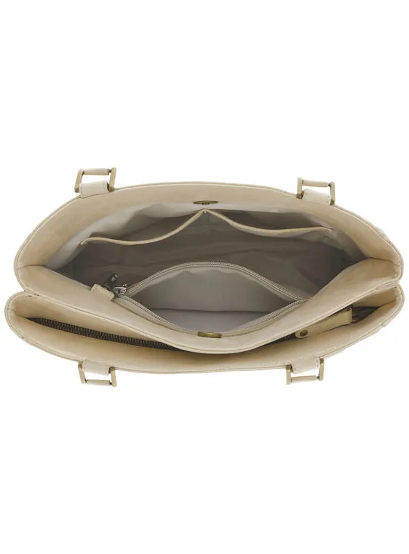 Diane Shoulder Handbag in Soft Gold