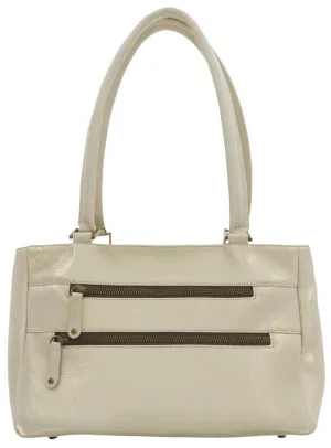 Diane Shoulder Handbag in Soft Gold