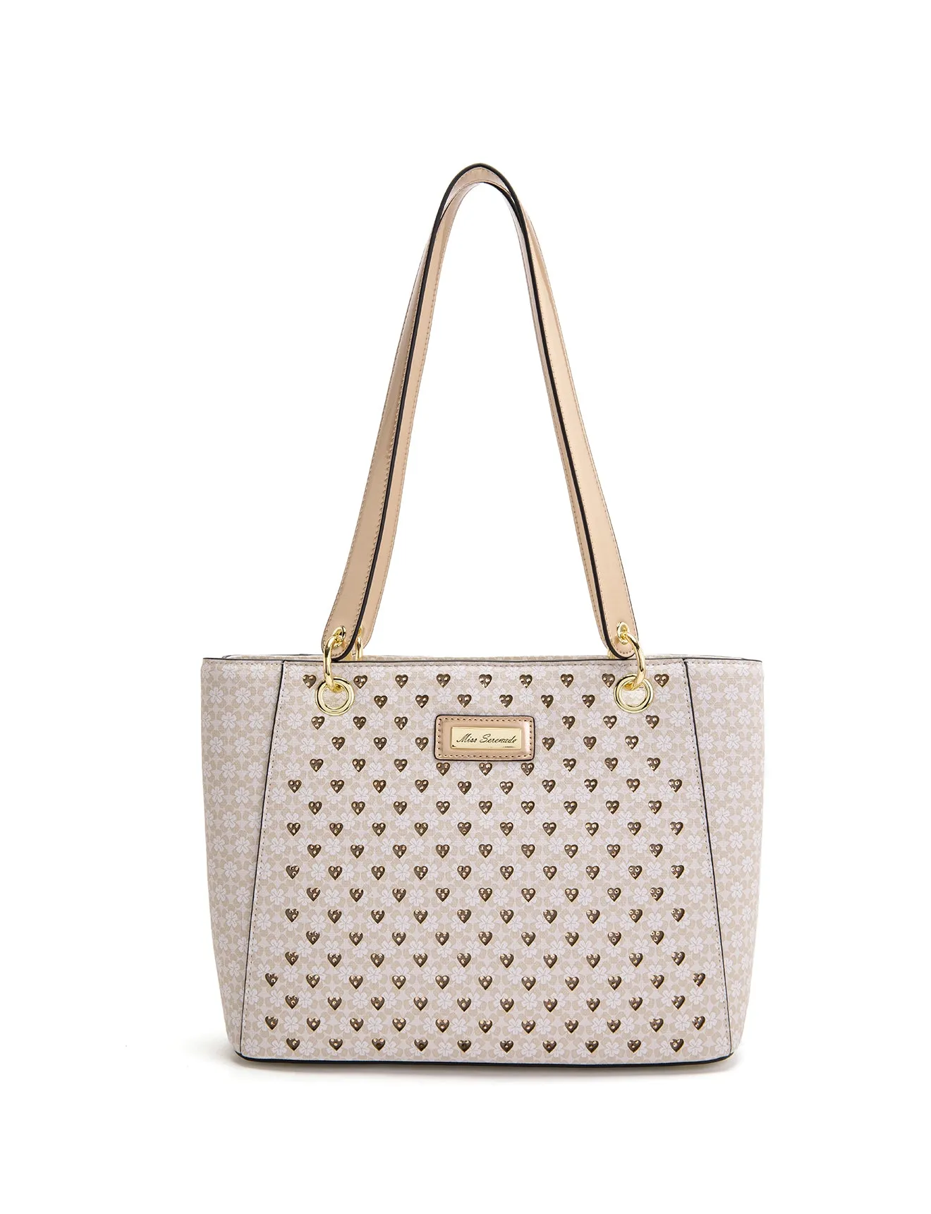 DILLON VEGAN TOTE BAG -XB-2975-BEI