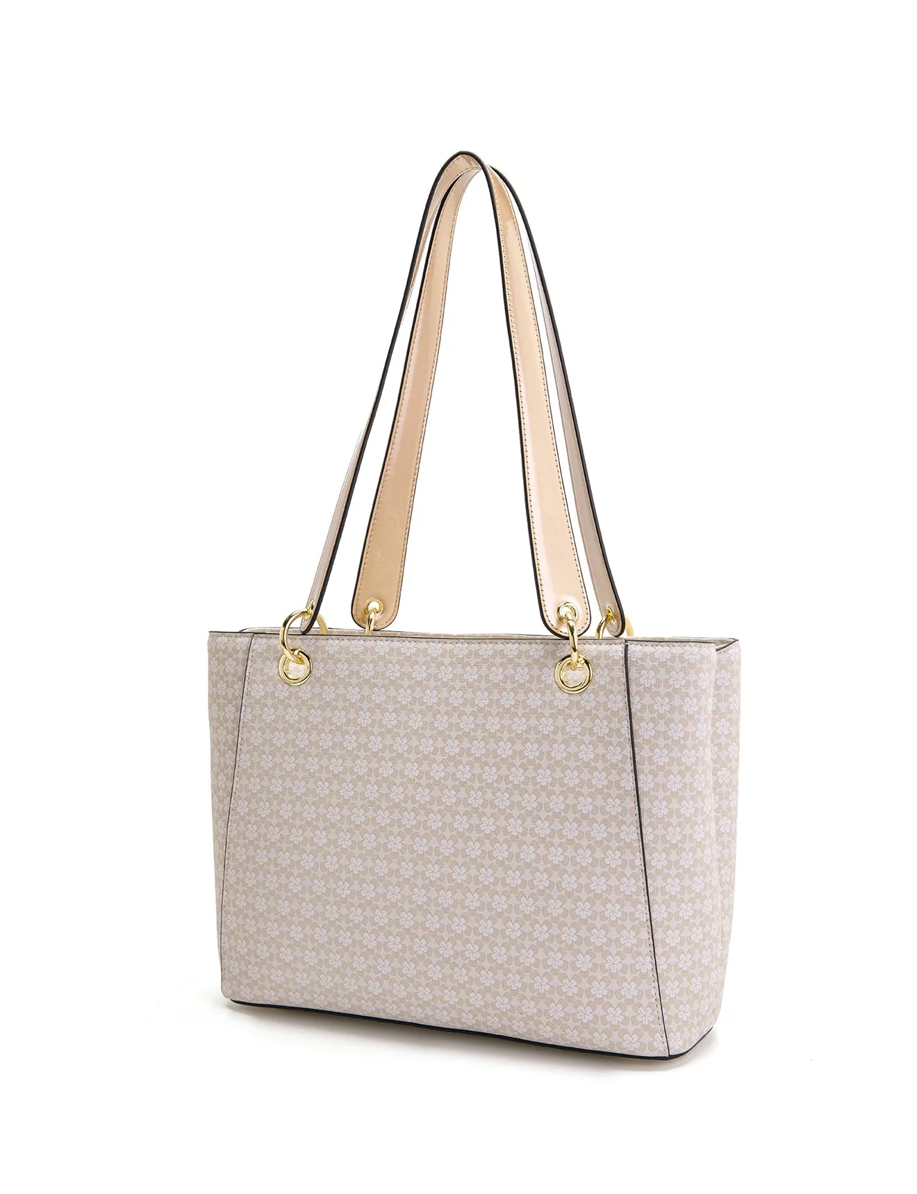 DILLON VEGAN TOTE BAG -XB-2975-BEI