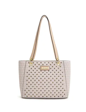 DILLON VEGAN TOTE BAG -XB-2975-BEI