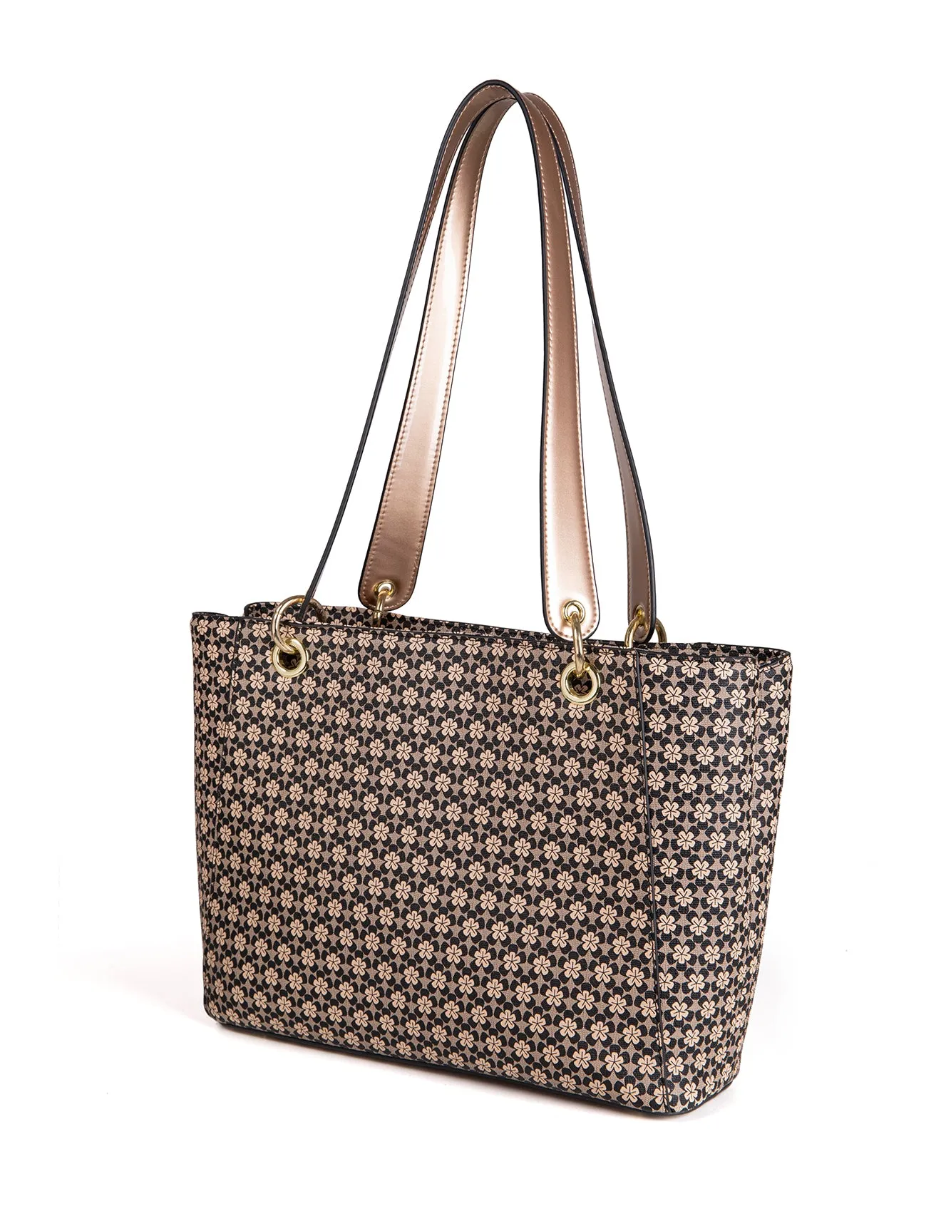 DILLON VEGAN TOTE BAG -XB-2975-BLK