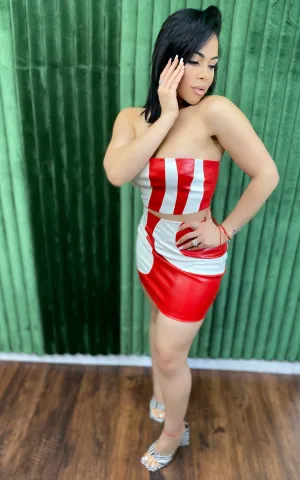 Disco skirt set