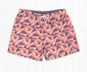 Dockside Swim Trunk- Mountain Purple and Peach
