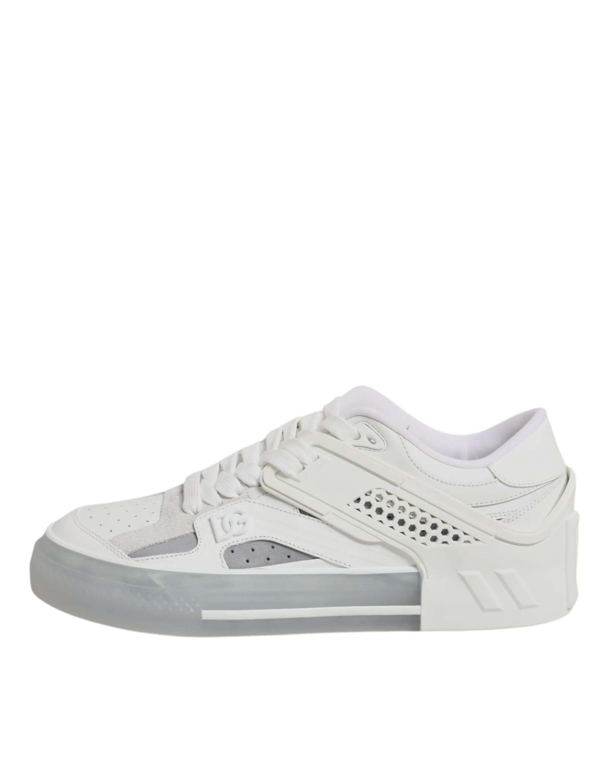 Dolce & Gabbana White DG Logo CUSTOM 2.Zero Sneakers Shoes