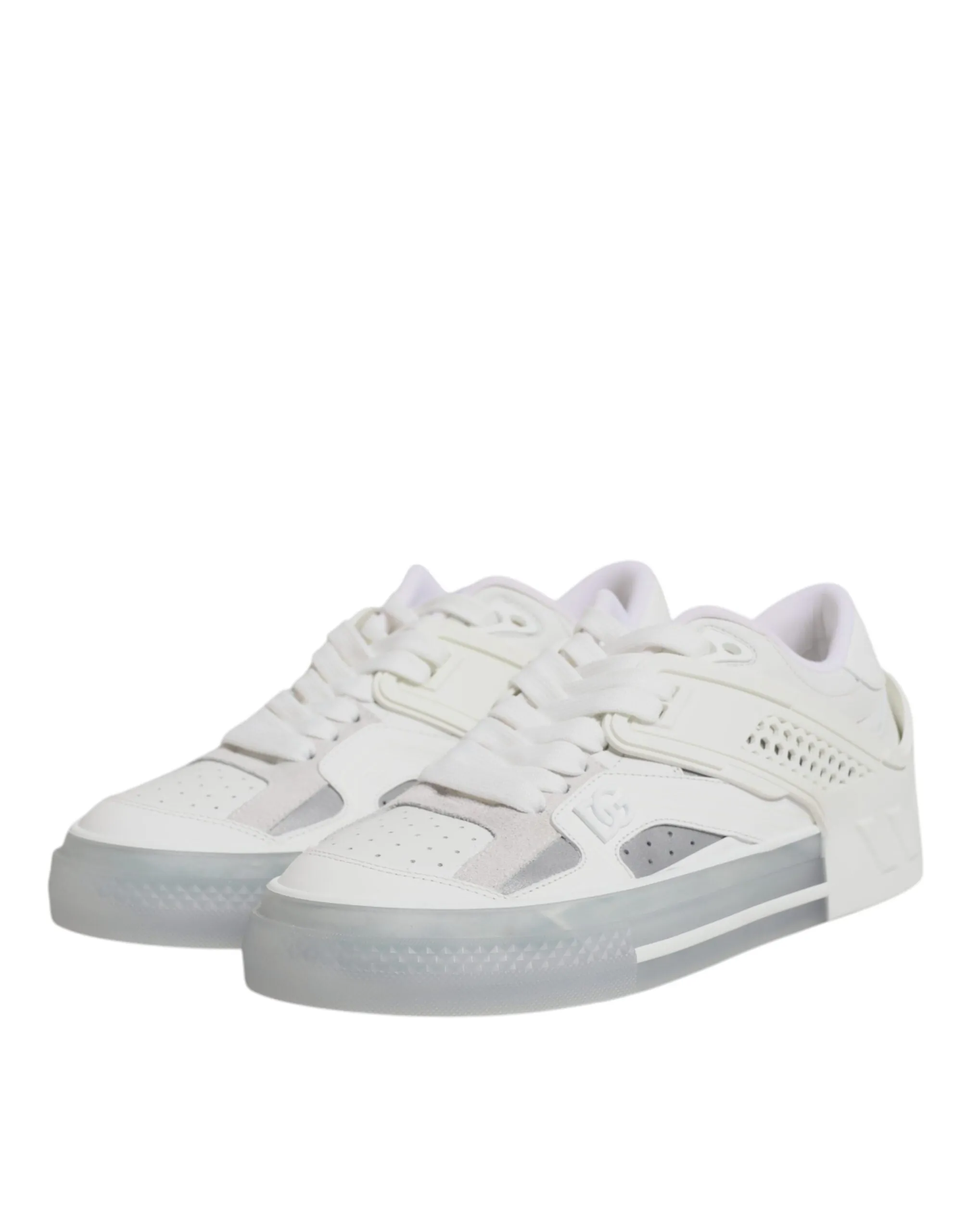 Dolce & Gabbana White DG Logo CUSTOM 2.Zero Sneakers Shoes