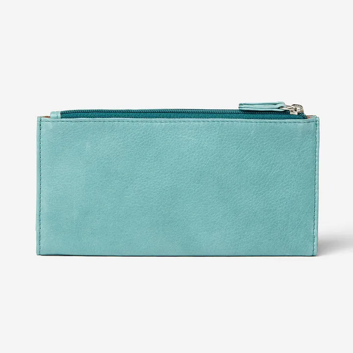 Double Zip Clutch Wallet