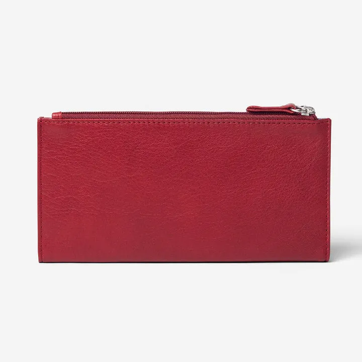 Double Zip Clutch Wallet