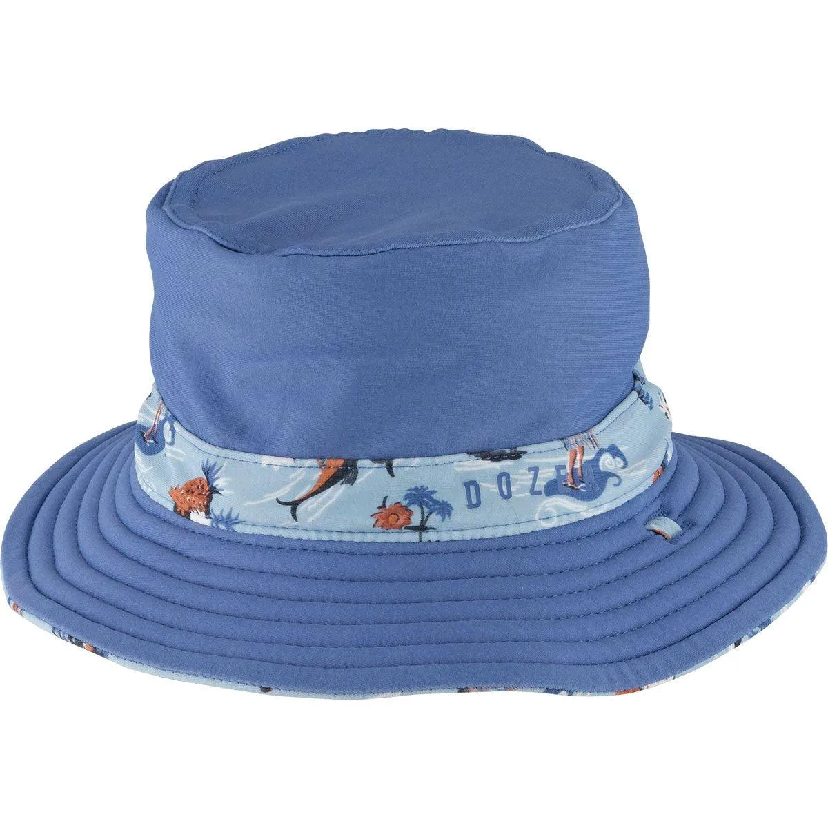 Dozer Reversible Bucket Hat - Makai Blue