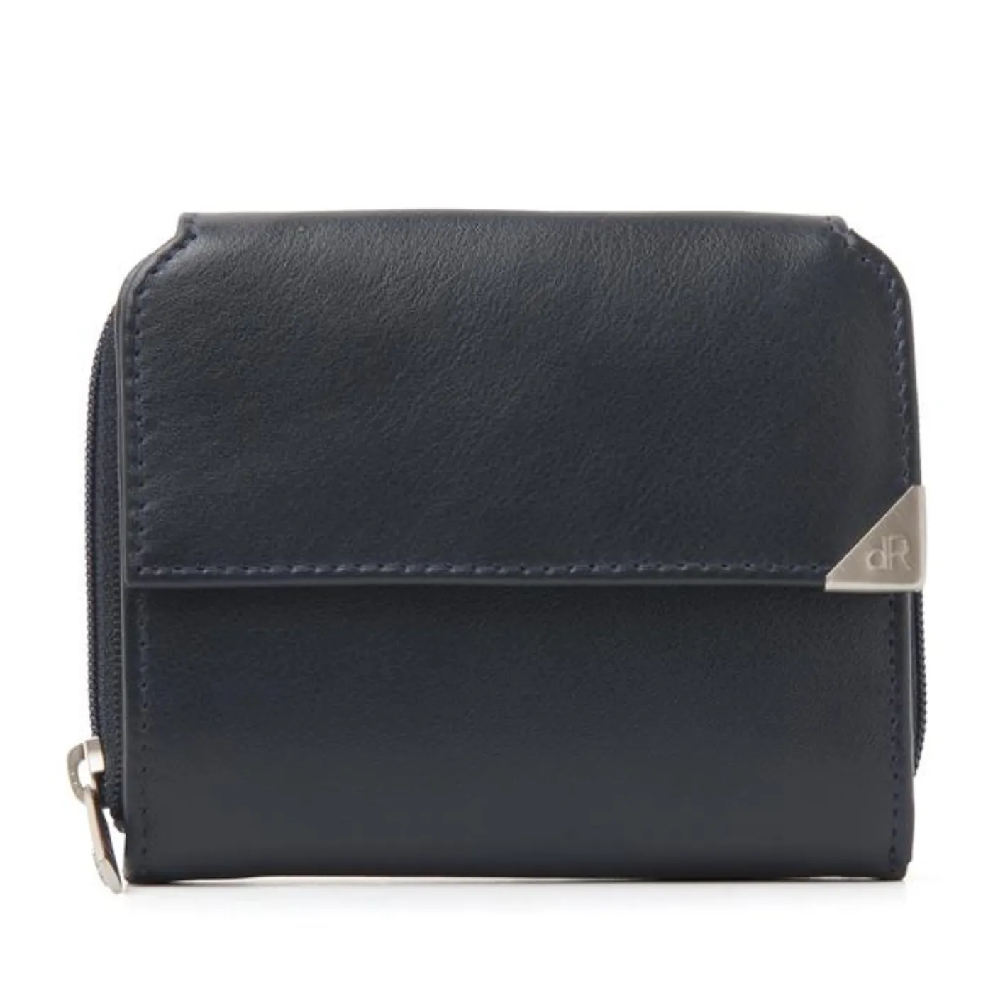 dR Amsterdam Leather Purse | Blue