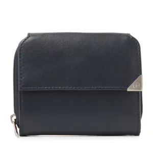 dR Amsterdam Leather Purse | Blue